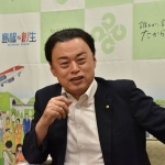 　島根県の丸山達也知事＝２０２４年７月１０日、松江市の島根県庁