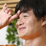 　インタビューに答える高岸宏行さん＝２０２４年７月１１日、東京都品川区