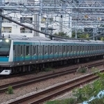 　ＪＲ東日本が京浜東北線・根岸線で使っているＥ２３３系＝２０２４年１０月１７日、東京都品川区