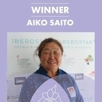 　斉藤愛子さんの受賞を告知したワールドセーリングのホームページ