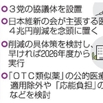 　医療費削減に向けた自公維３党の合意事項