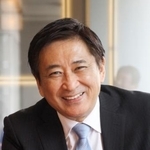 　取材に応じる藤岡幸夫さん＝１月、大阪市