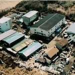 　オウム真理教の教団施設＝１９９５年３月、山梨県上九一色村