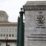　世界貿易機関（ＷＴＯ）の本部＝スイス・ジュネーブ（共同）