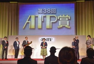 　ＡＴＰ賞テレビグランプリの授賞式。制作会社のプロ同士が互選している＝２０２２年７月、東京・六本木