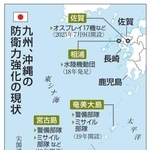 　九州、沖縄の防衛力強化の現状