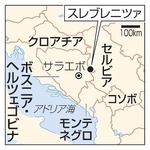 　ボスニア・ヘルツェゴビナ、スレブレニツァ、セルビア、クロアチア