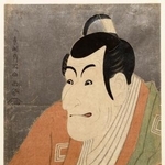 　東洲斎写楽の浮世絵「市川鰕蔵の竹村定之進」（ＣｏｌＢａｓｅ〈ｈｔｔｐｓ：／／ｃｏｌｂａｓｅ．ｎｉｃｈ．ｇｏ．ｊｐ〉から）