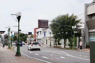 　国内観測史上の最高気温を更新した群馬県伊勢崎市＝１５日