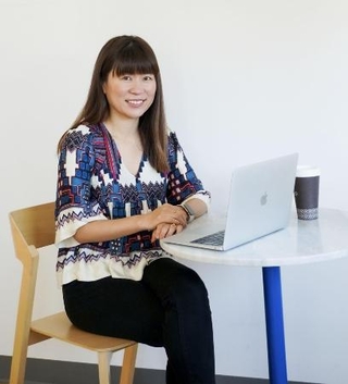 　「子宮外妊娠」の啓発活動に取り組む医師フォックス岡本聡子さん（本人提供）