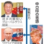 　中ロ印の思惑（写真はロイター、新華社など）