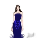 　中東出身の高１女子生徒が描いたデザイン画（生徒提供、画像の一部を加工しています）