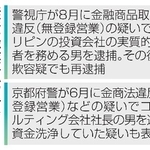 　無登録業者が絡む主な事件
