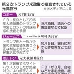 　第２次トランプ米政権で捜査されている元高官ら