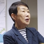 　横浜市からの修学旅行生に語る中澤晶子さん