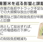 　備蓄米を巡る影響と課題
