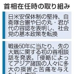 　首相在任時の取り組み