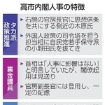 　高市内閣人事の特徴