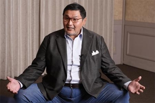 　横綱大の里への期待を語る貴乃花さん＝９月下旬撮影