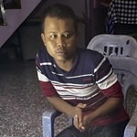 ミャンマー東部パヤトンスで「勝利を確信できない」と語る民主派「国民防衛隊」の兵士アルソー＝１０月（共同）