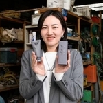 　自社ブランド「主守手」を立ち上げた三気建設の杉山阿有美さん