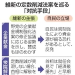 　維新の定数削減法案を巡る「対抗手段」
