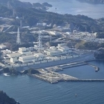 　宮城県の東北電力女川原発＝２０２５年１２月９日（共同通信社機から）