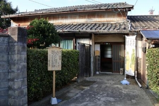 　ラフカディオ・ハーンが見舞いに訪れた西田千太郎の旧居＝松江市