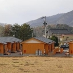 岩手県大船渡市の山林火災被災者向け仮設住宅＝２０２５年１２月