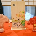 　金沢の伝統工芸の作家らが手がけた「投扇興」の道具