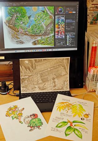 　平田美紗子さんの作品