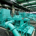 　福岡地区水道企業団が運営する、海水を真水にする淡水化センター＝福岡市（同企業団提供）