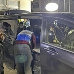 　愛知県豊橋市で行われた車中泊避難支援訓練＝２０２５年１１月（同市提供）