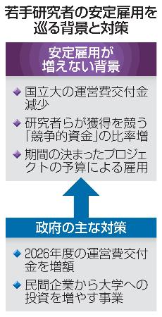 　若手研究者の安定雇用を巡る背景と対策