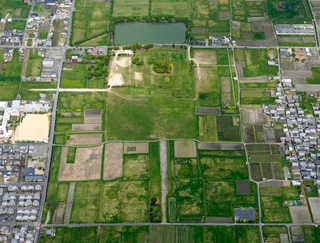 　奈良県橿原市の藤原宮跡