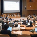 　４月に開かれた日本学術会議の総会＝東京都港区