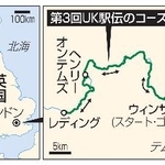 　第３回ＵＫ駅伝のコース