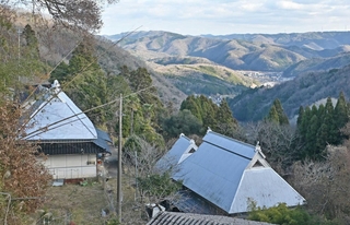 兵庫県佐用町宇根の集落
