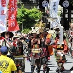 別所公春まつり。武者行列が練り歩く（２０２４年５月５日）