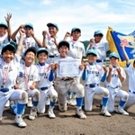 強打で頂点に上り詰めた市場スポーツ少年団＝西脇公園野球場