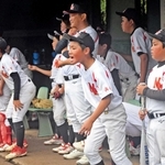 決勝・曽根青龍野球クラブ－野口南少年軟式野球クラブ　最後まで懸命にチームメートを鼓舞した野口南少年軟式野球クラブの選手たち