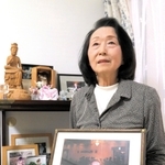 「年を重ねるとともに、悲しみは膨らんでいった」と話す菅尾美鈴さん＝神戸市灘区