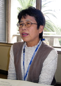 半年間の活動を振り返る山崎きよみさん