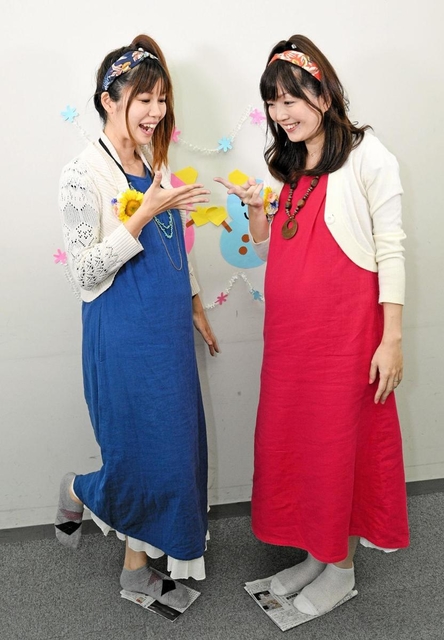 ▼新聞じゃんけん　広げた新聞紙の上に立ち、じゃんけんをする。負けた人が新聞紙を半分に折り畳み、またじゃんけん。最後まで新聞紙の上に立っていられた人が勝ち！