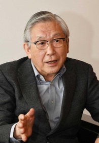 再発防止などについて語る山口一史・コープこうべ理事長＝神戸市東灘区住吉本町１（撮影・坂井萌香）