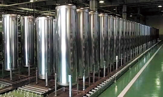 製造するタンク