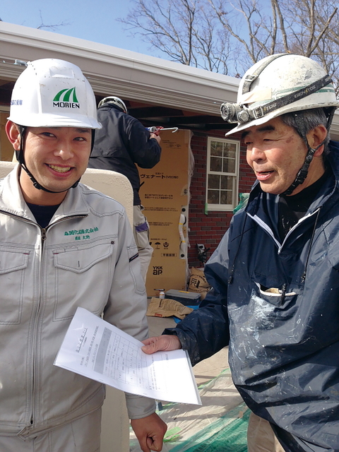 塗装店との密接なコミュニケーションを欠かさない