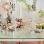 大阪での内見会展示の一例