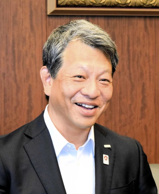 みずほ銀行副頭取の丹羽琢己（にわ・たくみ）氏＝大阪市中央区今橋４