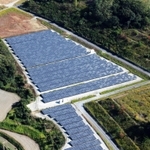 洸陽電機の太陽光発電所＝神戸市西区櫨谷町池谷（同社提供）
